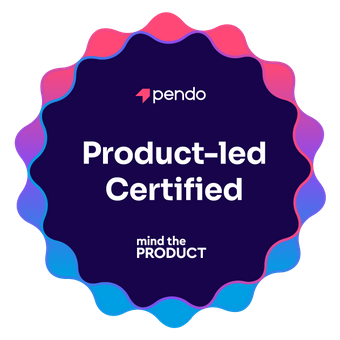 ProductLed product leadership badge
